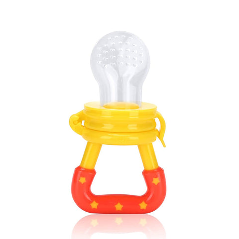 SuperTots Food Pacifier - Yellow Large