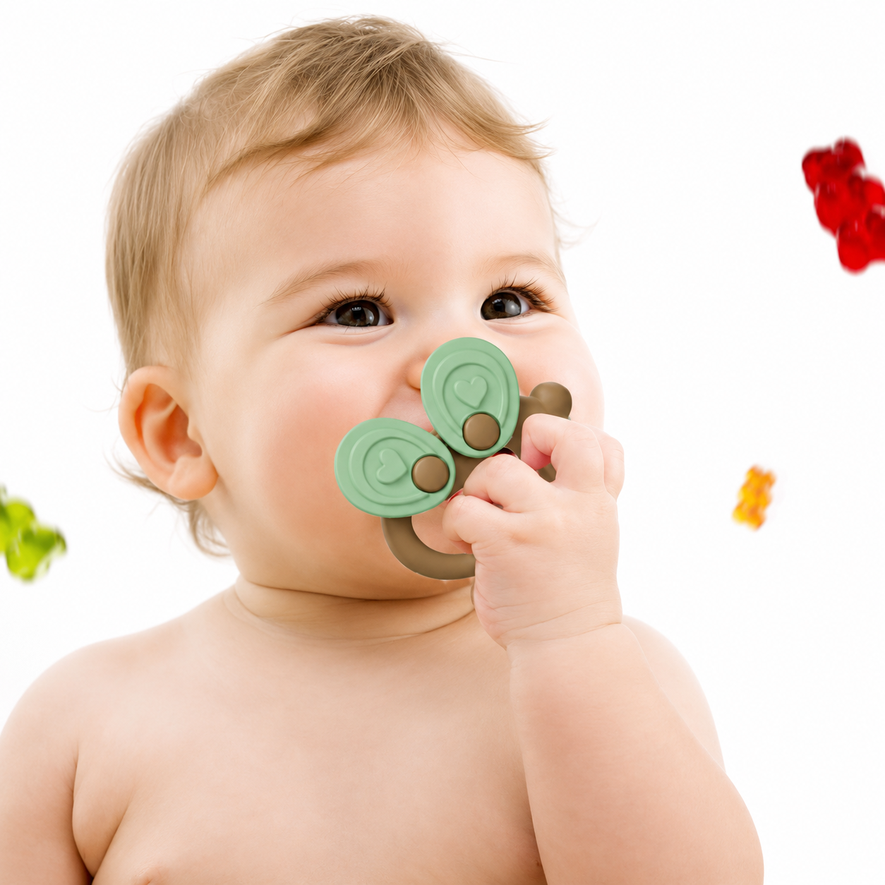 TEETHING TOY RATTLE SET [6PC]