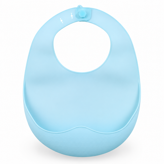 LIGHTWEIGHT SILICONE BABY BIB