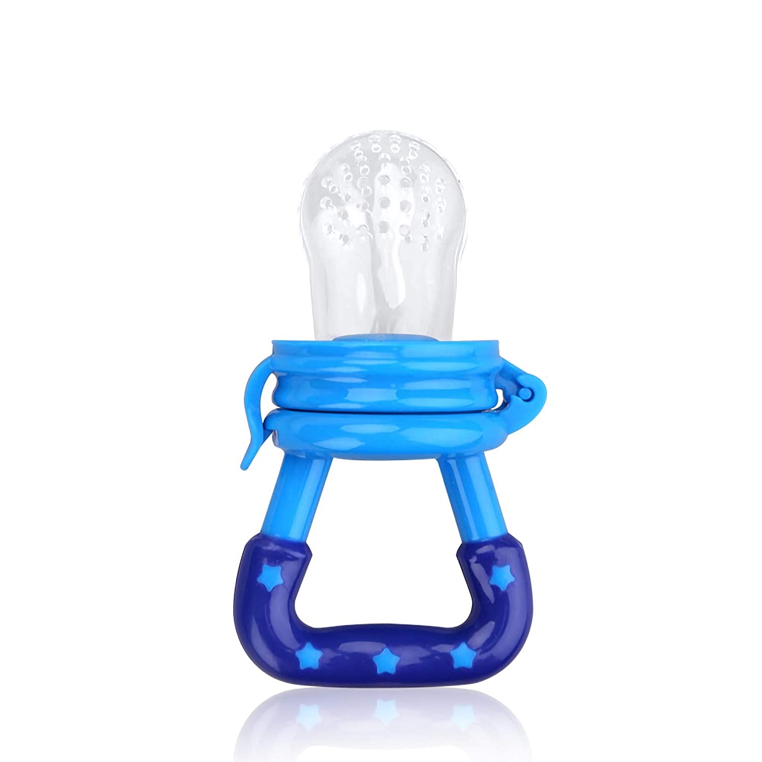 SuperTots Food Pacifier - Blue Medium