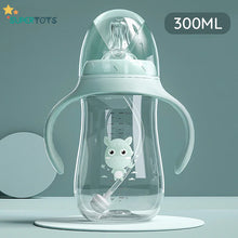 Load image into Gallery viewer, Green SuperTots Baby Bottle 300ml
