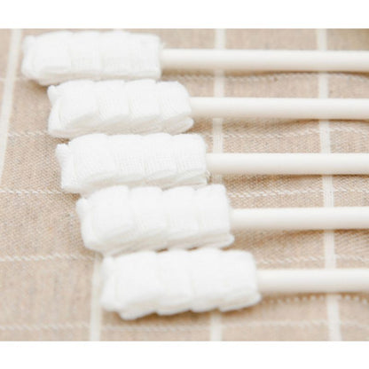 Close up of SuperTots baby oral cleaner