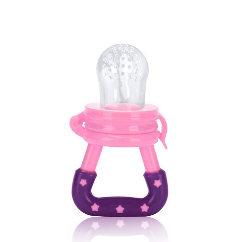 SuperTots Food Pacifier - Pink Medium