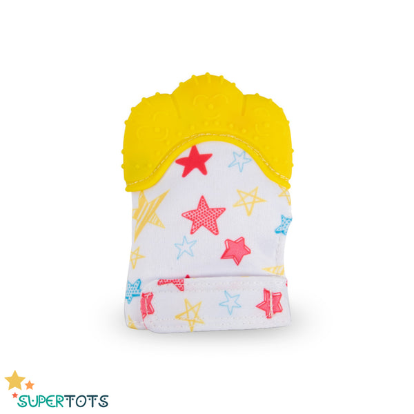 SUPERTOTS TEETHING PAW MITTEN