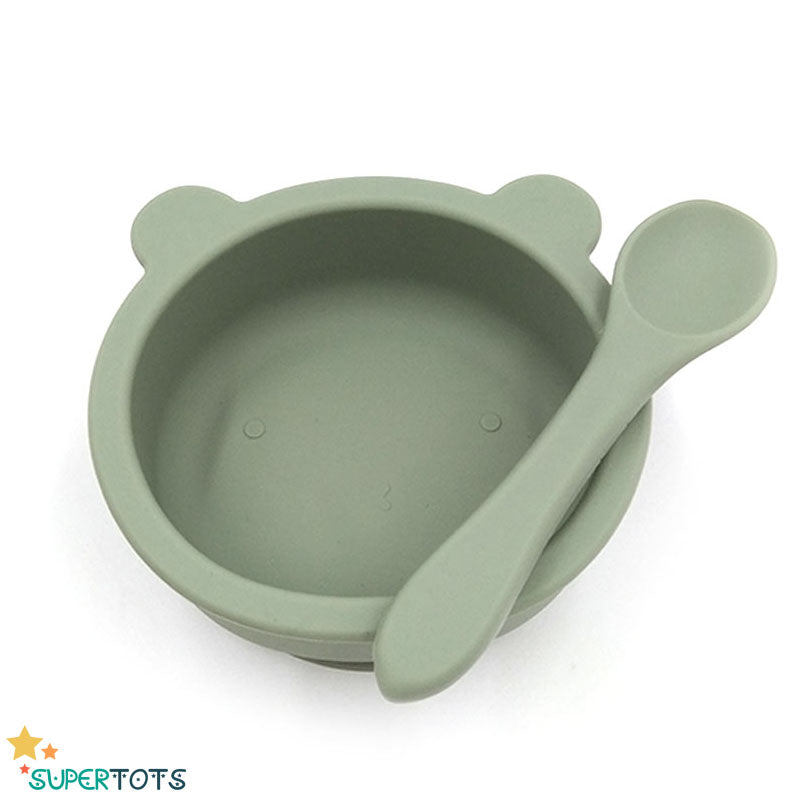 SILICONE SUCTION BOWL