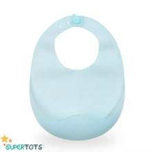 Load image into Gallery viewer, LIGHTWEIGHT SILICONE BABY BIB

